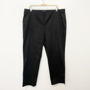 Lafayette 148 Black Trouser Pants Size 16